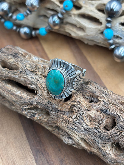 Turquoise Ring #5 size 12.5