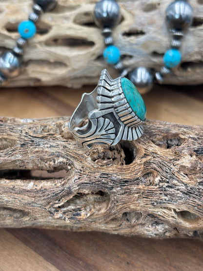 Turquoise Ring #5 size 12.5