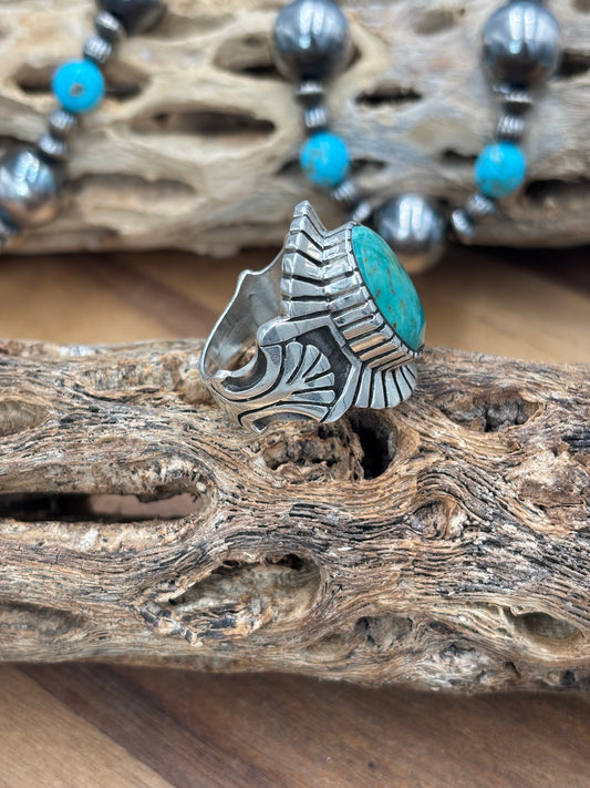 Turquoise Ring #5 size 12.5