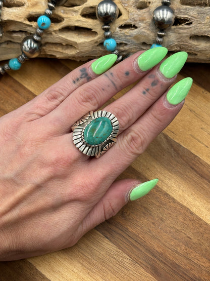 Turquoise Ring #5 size 12.5
