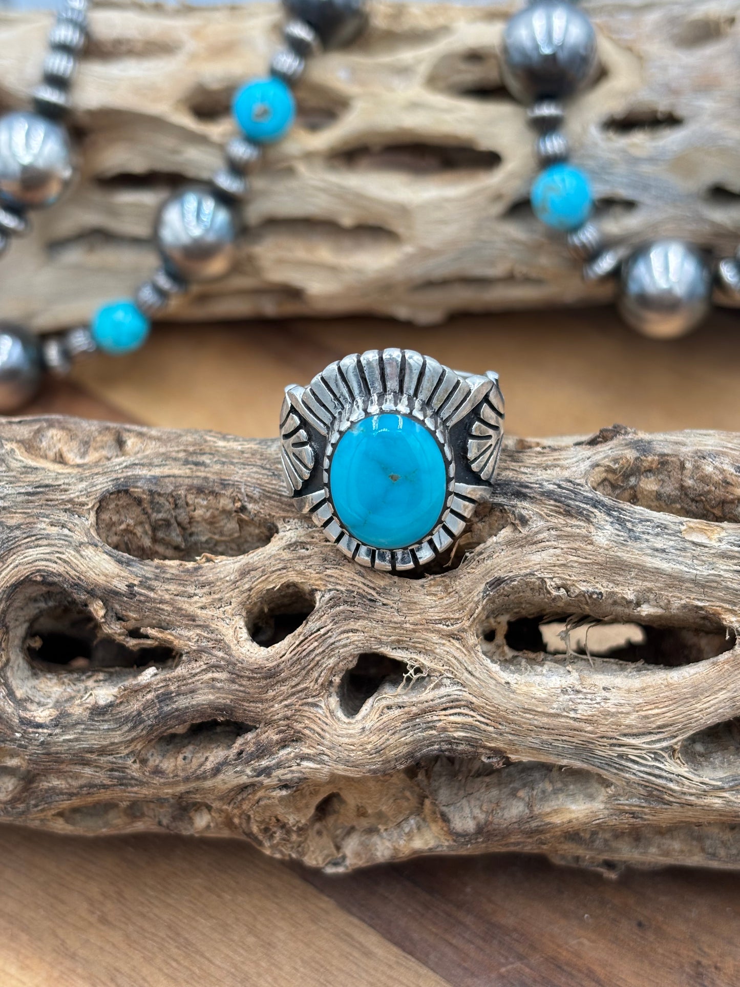 Turquoise Ring #6 size 12