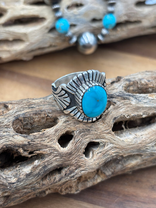 Turquoise Ring #6 size 12