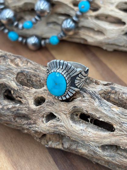 Turquoise Ring #6 size 12