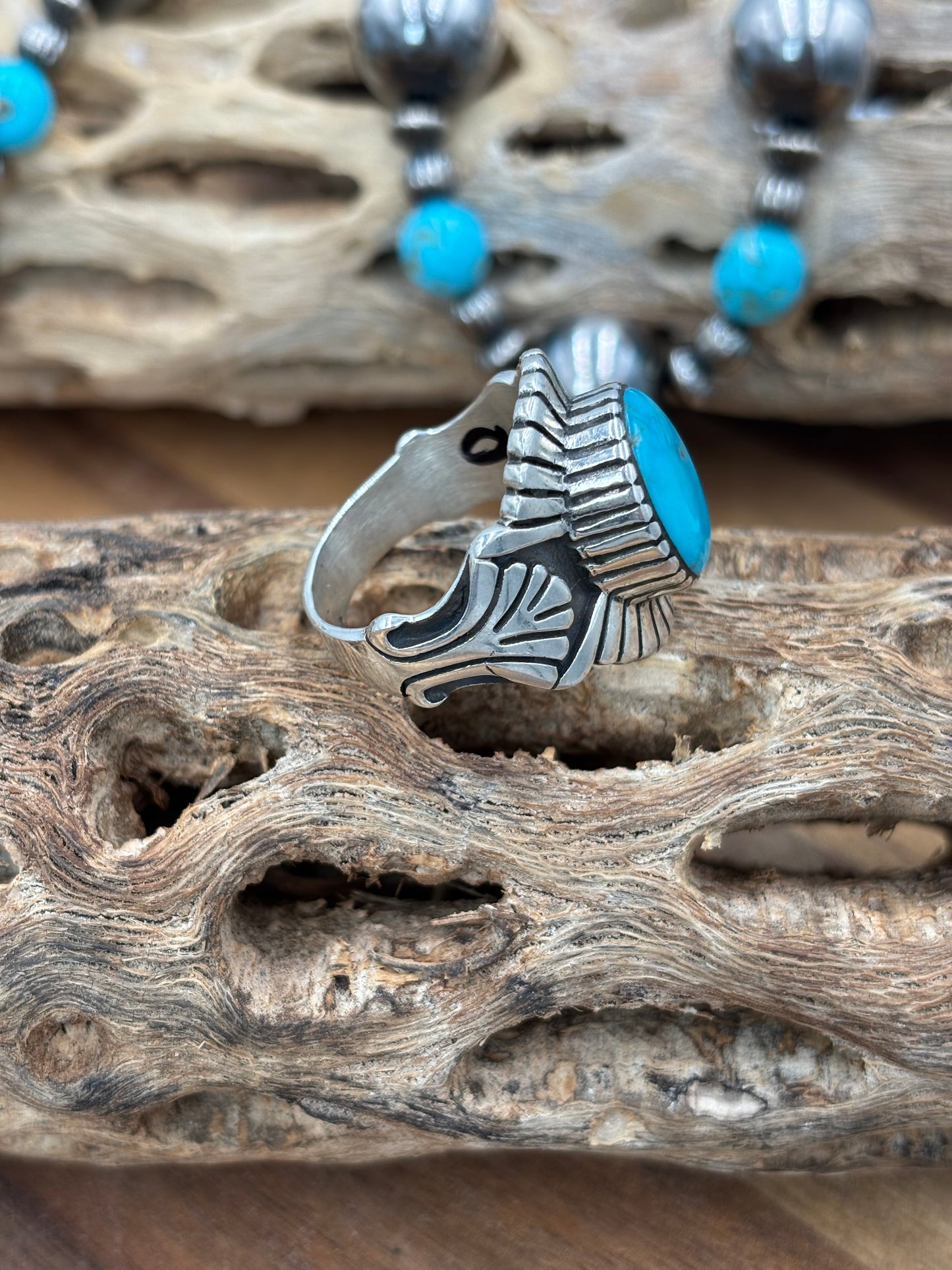 Turquoise Ring #6 size 12