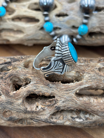 Turquoise Ring #6 size 12