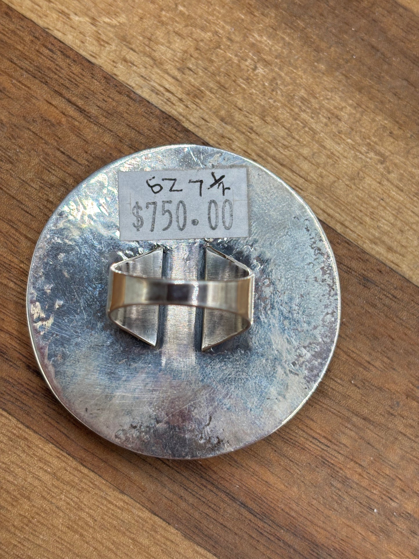 Sonoran Size 7.5 Saucer Ring