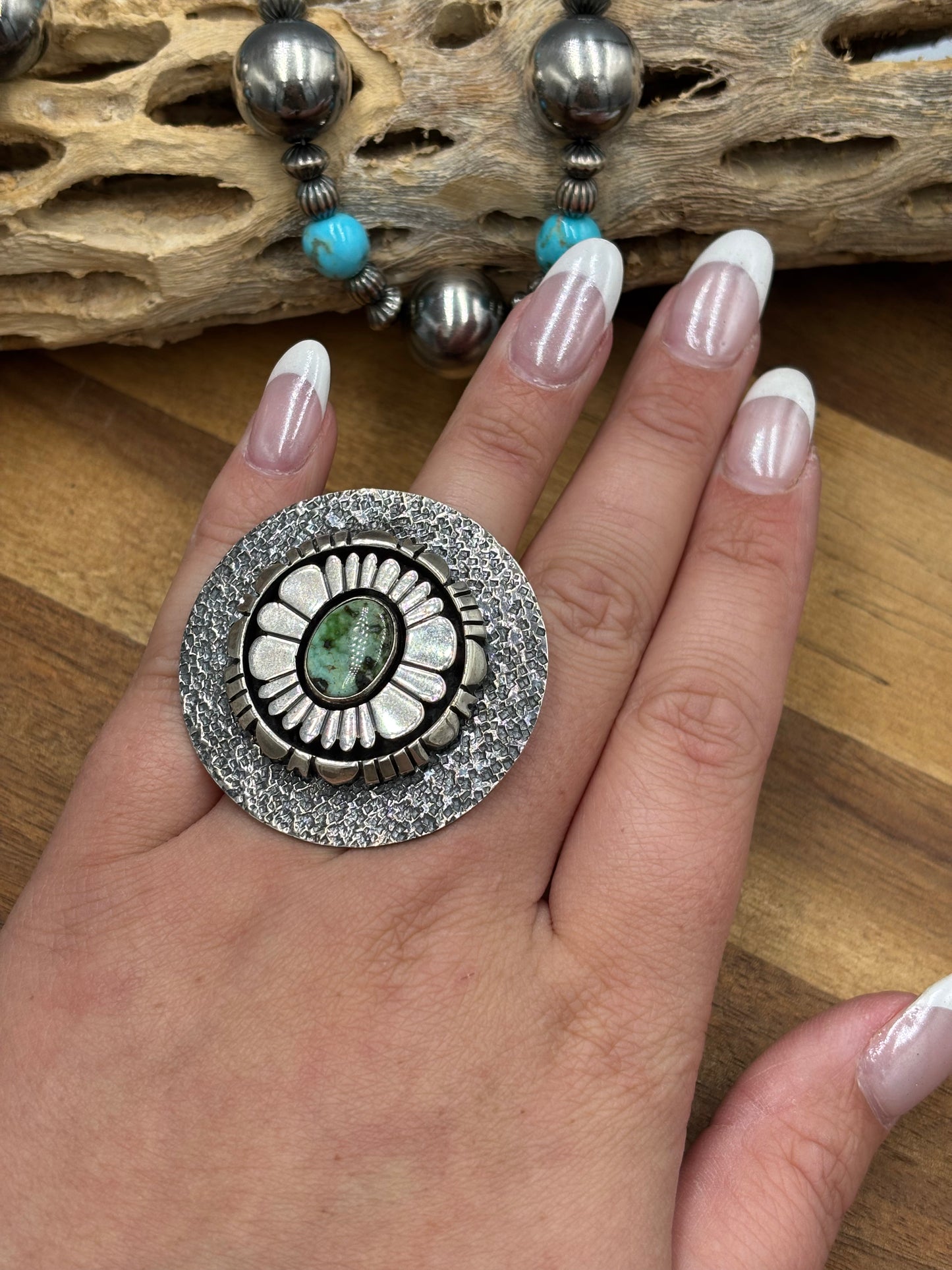 Sonoran Size 7.5 Saucer Ring