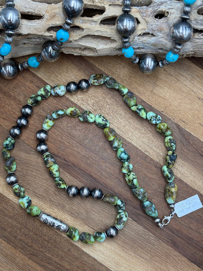 24" Palomino Beaded Necklace #2