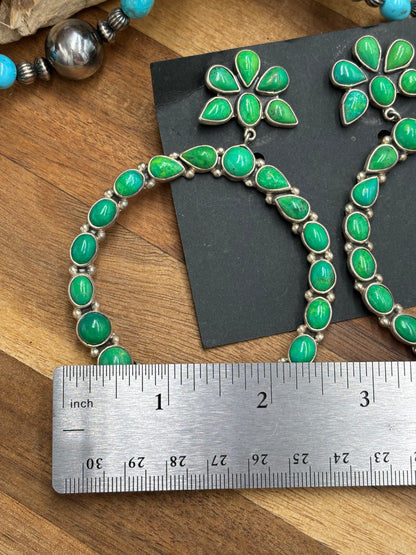 Carico Lake Turquoise Earrings #5107 by Federico Jimenez