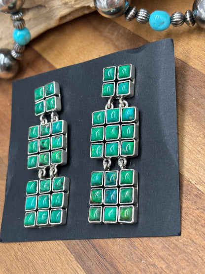 Carico Lake Turquoise Earrings #5117 by Federico Jimenez