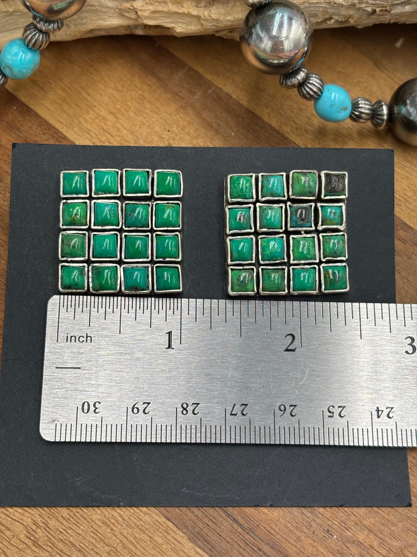 Carico Lake Turquoise Earrings #5115-2 by Federico Jimenez