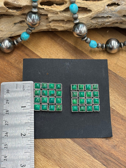 Carico Lake Turquoise Earrings #5115-3 by Federico Jimenez