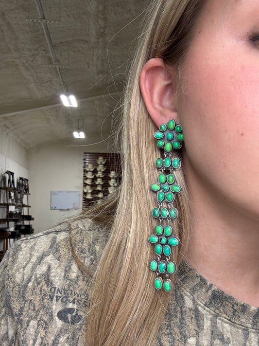 Carico Lake Turquoise Earrings #5112 by Federico Jimenez
