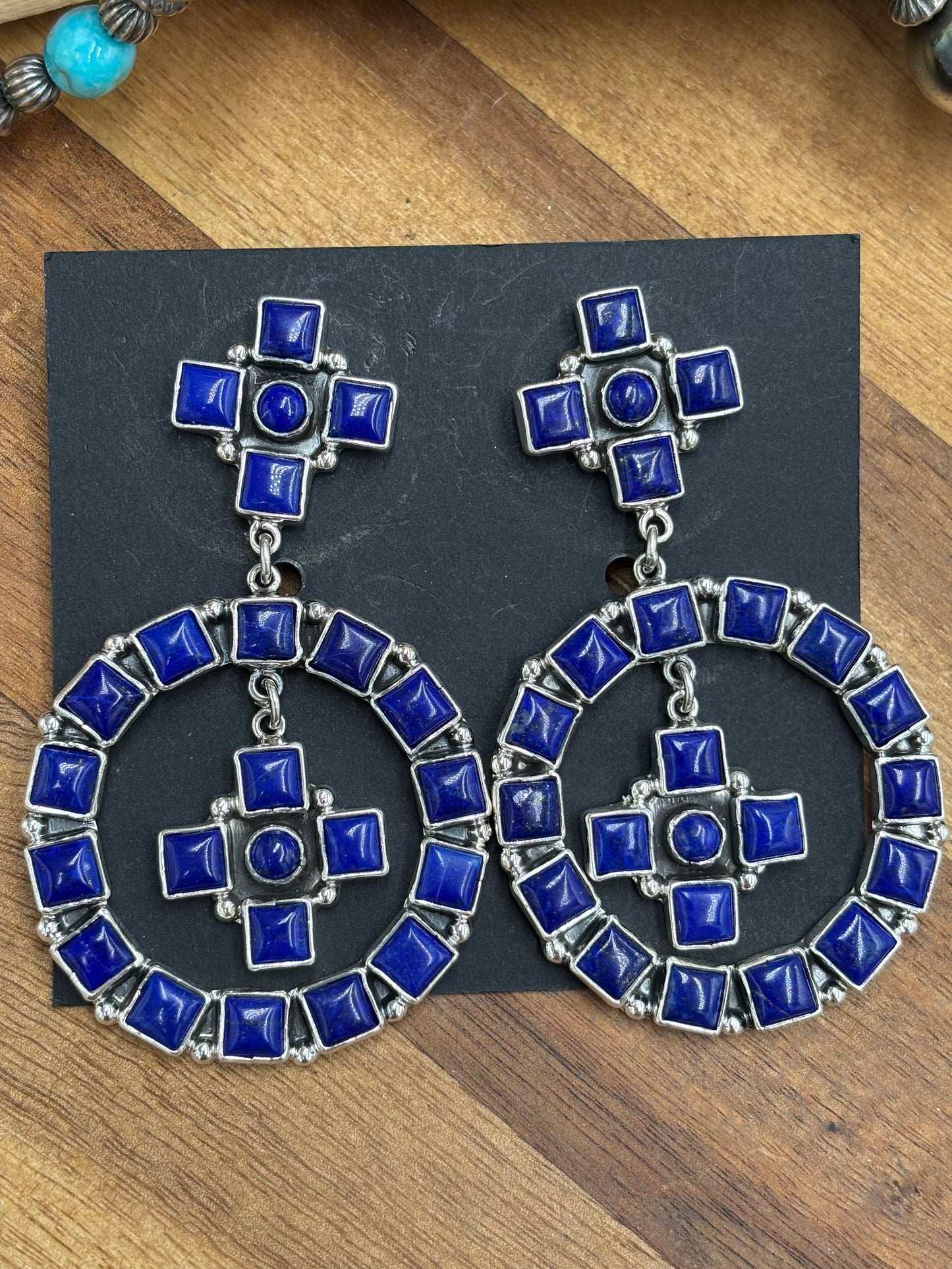 Lapis Earrings #1A by Federico Jimenez
