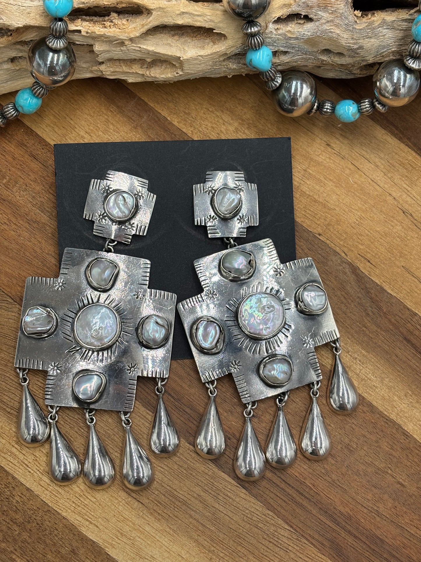 Freshwater Pearl Earrings #27 by Federico Jimenez