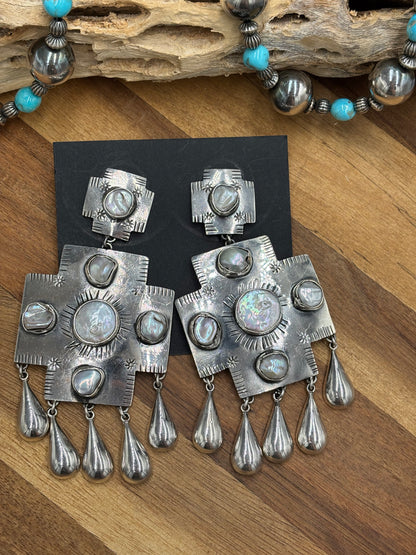Freshwater Pearl Earrings #27 by Federico Jimenez
