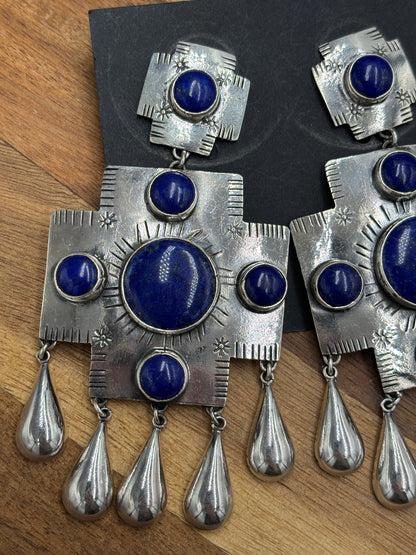 Lapis Earrings #26 by Federico Jimenez