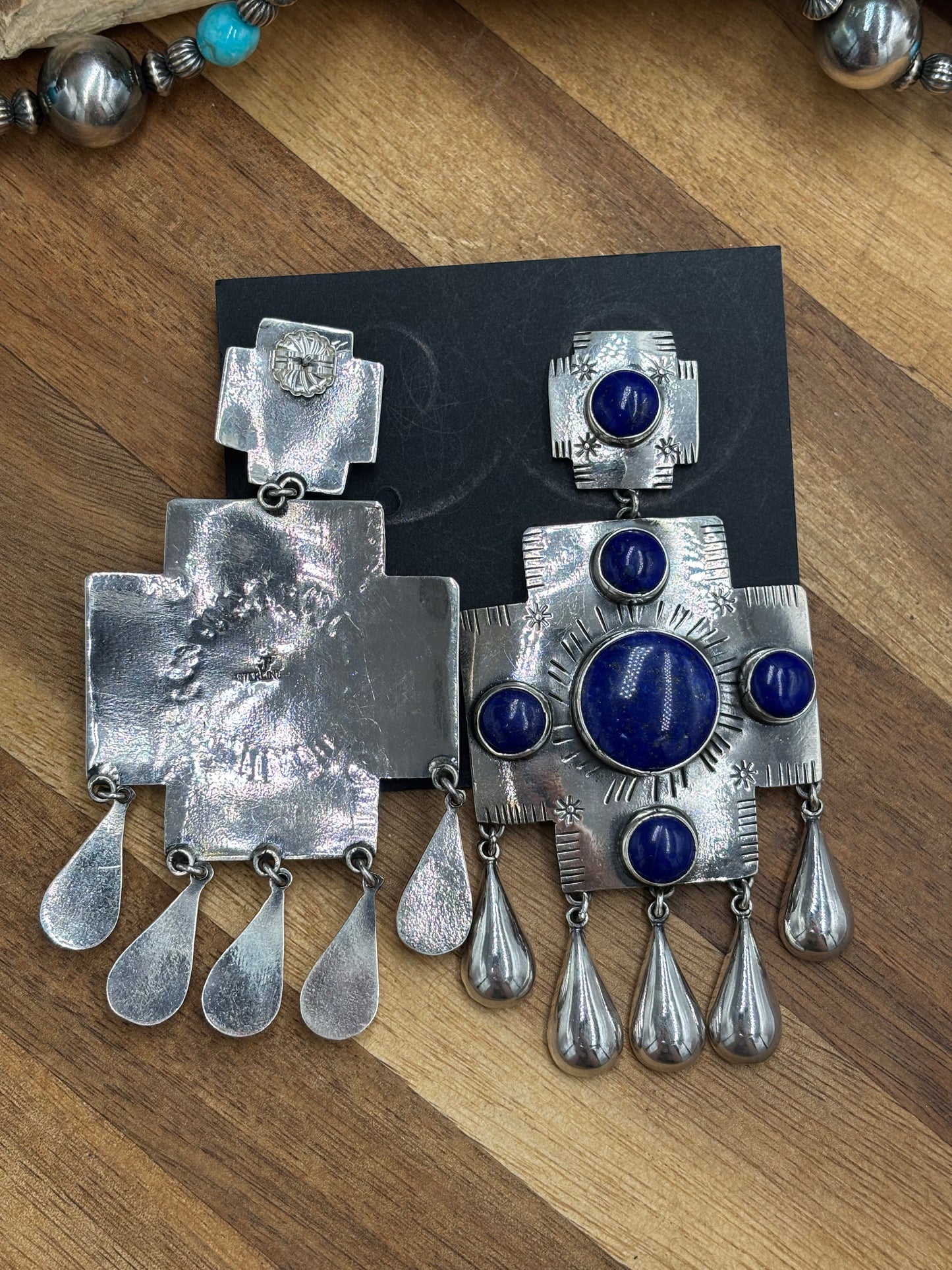 Lapis Earrings #26 by Federico Jimenez