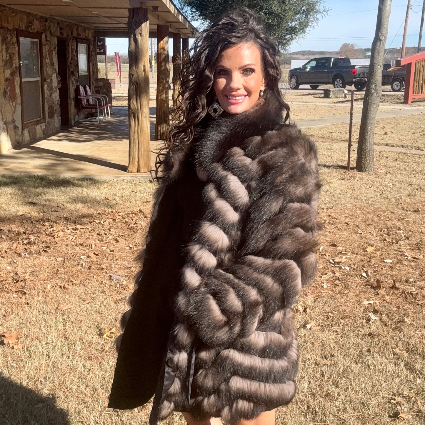 Dakota Duchess Reversible Fur Coat
