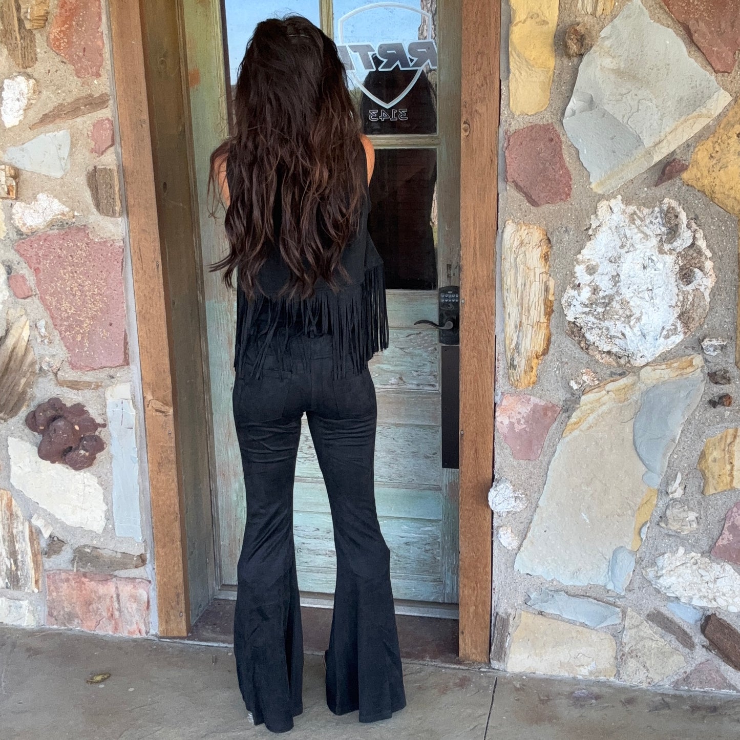 Opry Night Faux Suede Pants