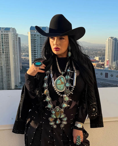 Scully Black w/ Conchos Jacket