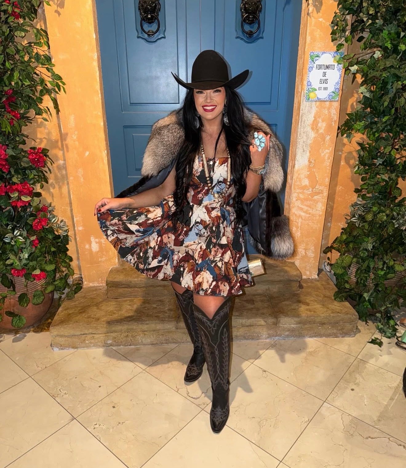 Cowgirl Canvas Dress