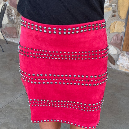 Amarillo Blaze Suede Mini