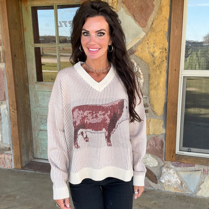 Cattle Country Sweater