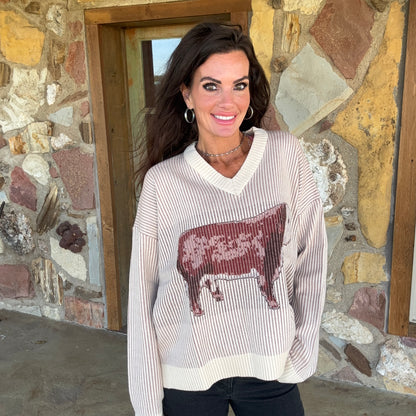 Cattle Country Sweater