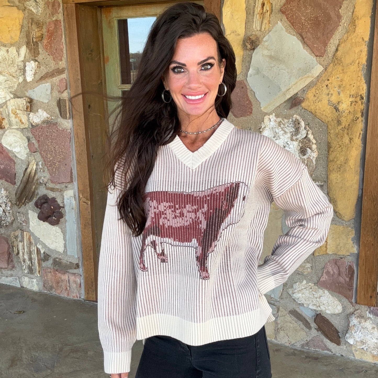 Cattle Country Sweater