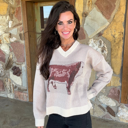 Cattle Country Sweater