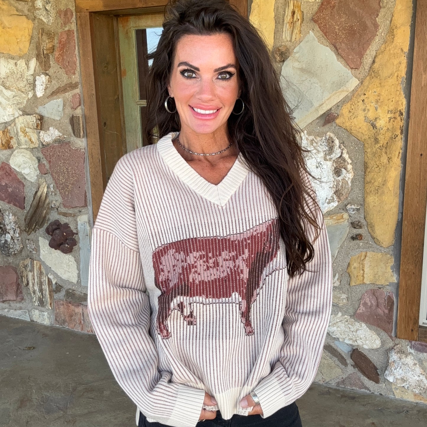 Cattle Country Sweater
