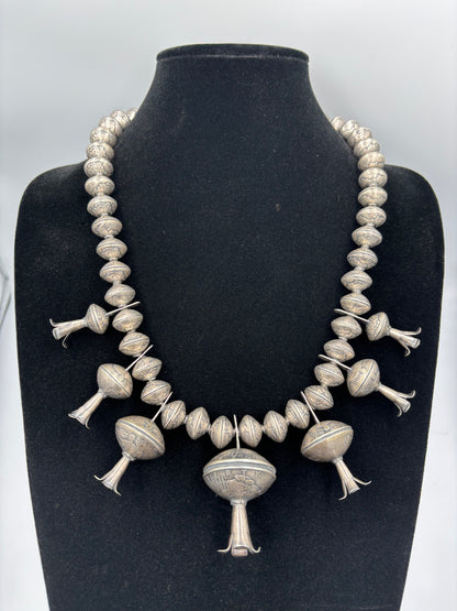 24" Mercury Dime Blossom Necklace