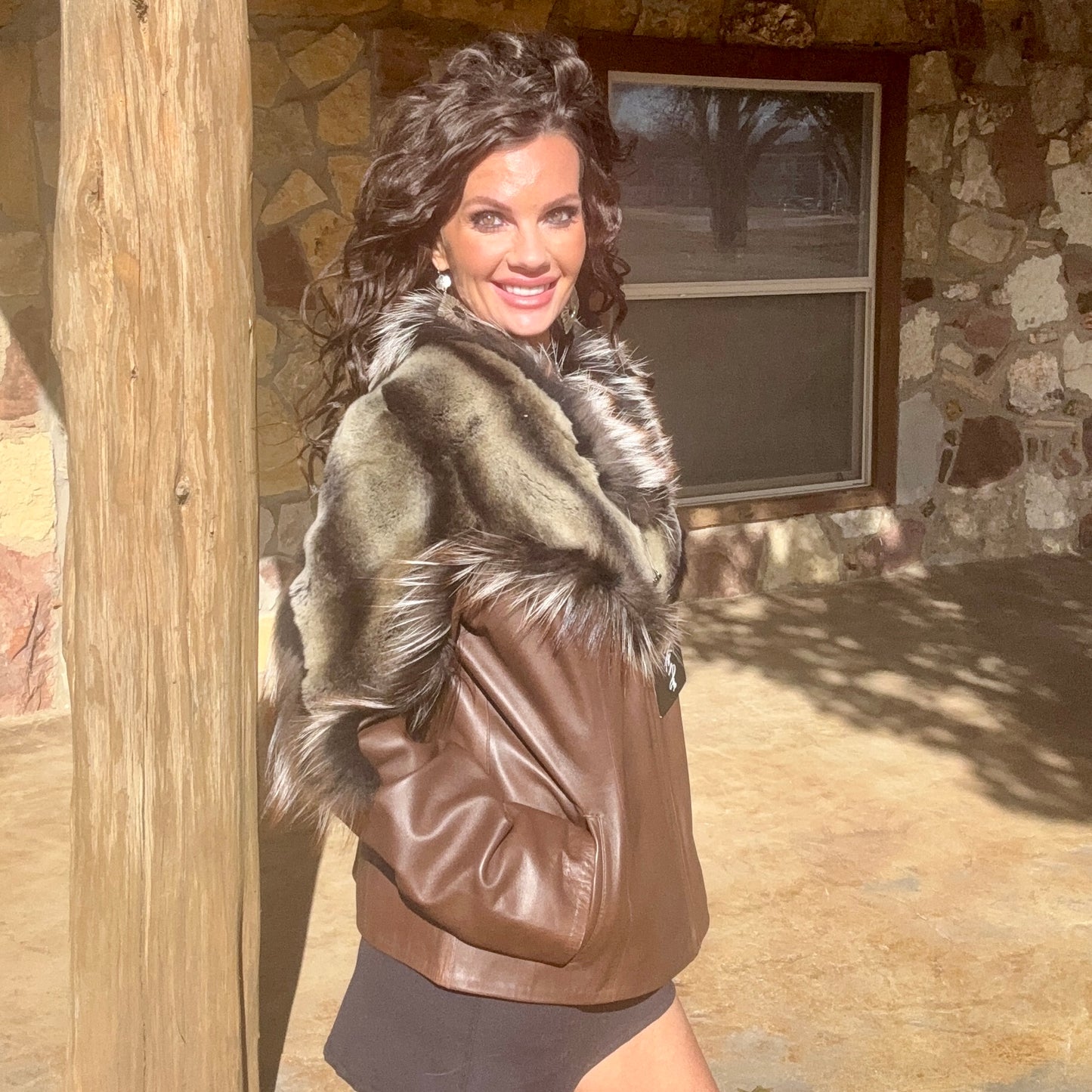 Wild Bronco Fur Coat