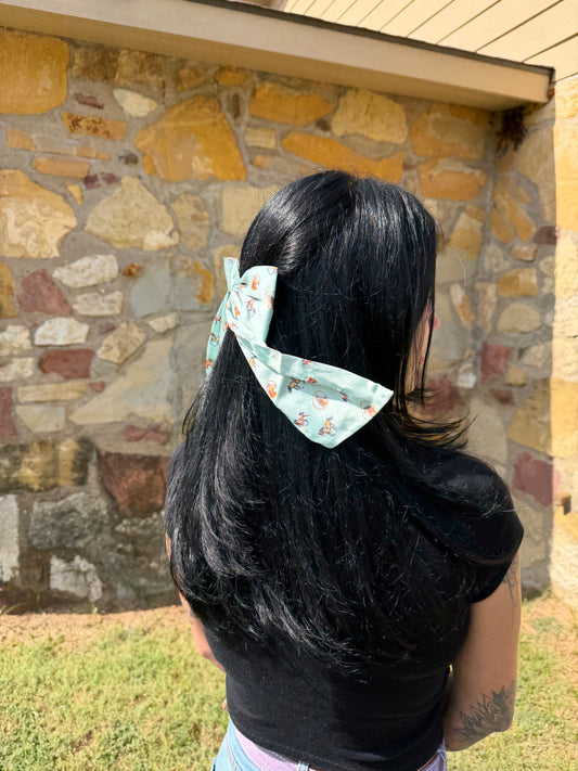 NayNay Hair Bow :Mint Green