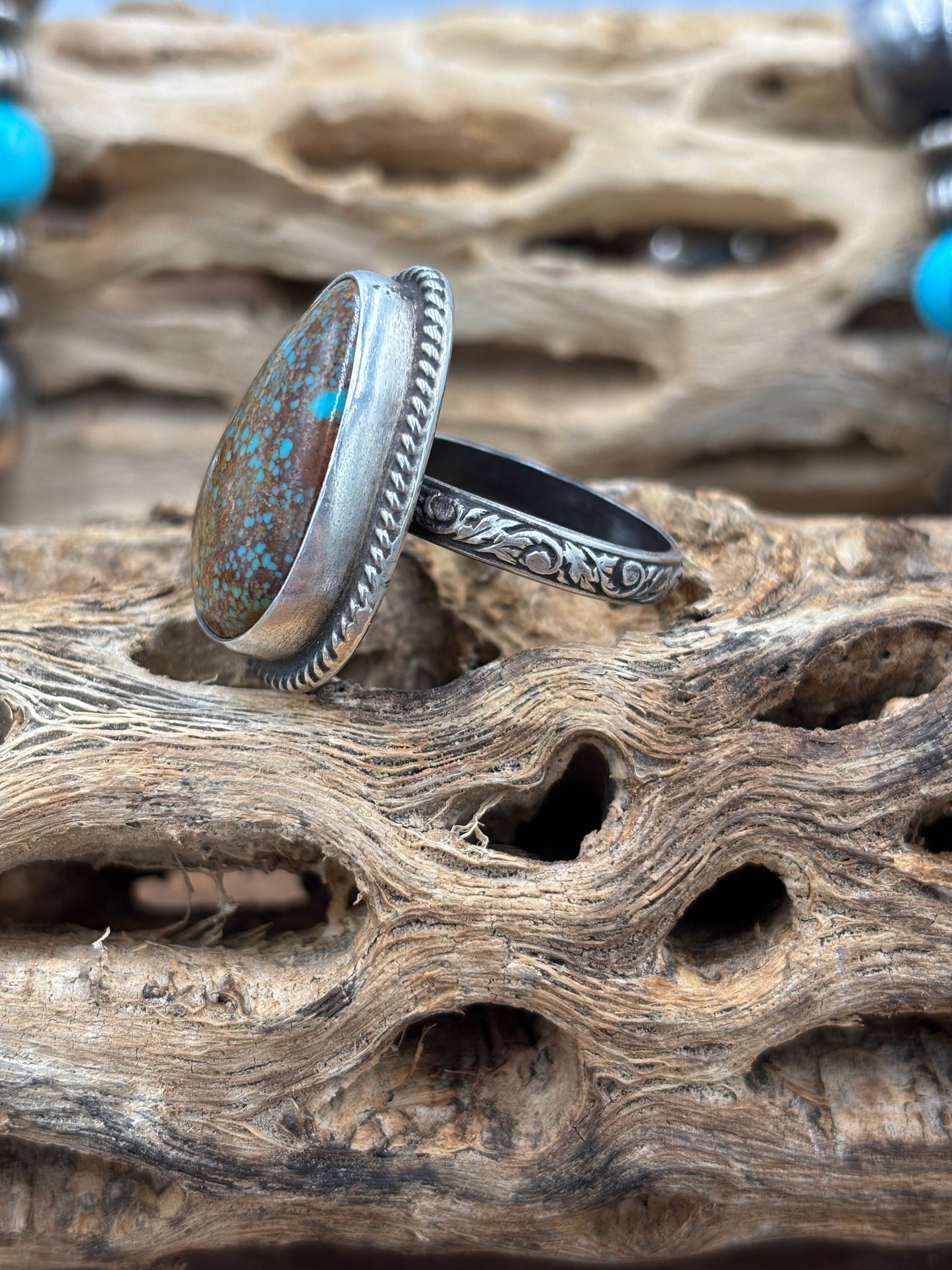 Turquoise Adjustable Ring