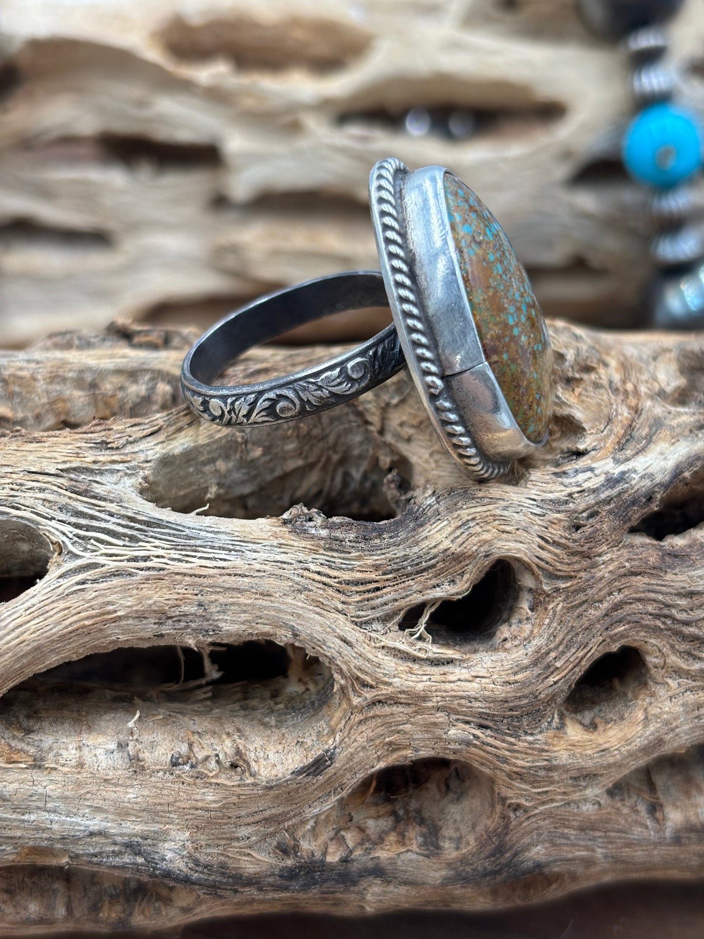 Turquoise Adjustable Ring