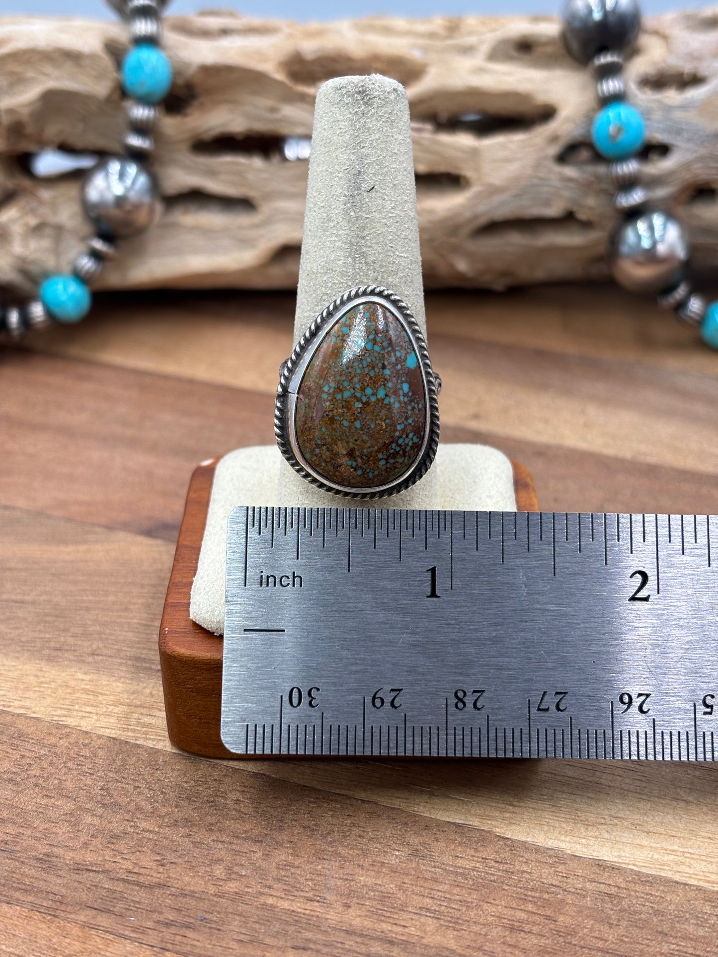 Turquoise Adjustable Ring