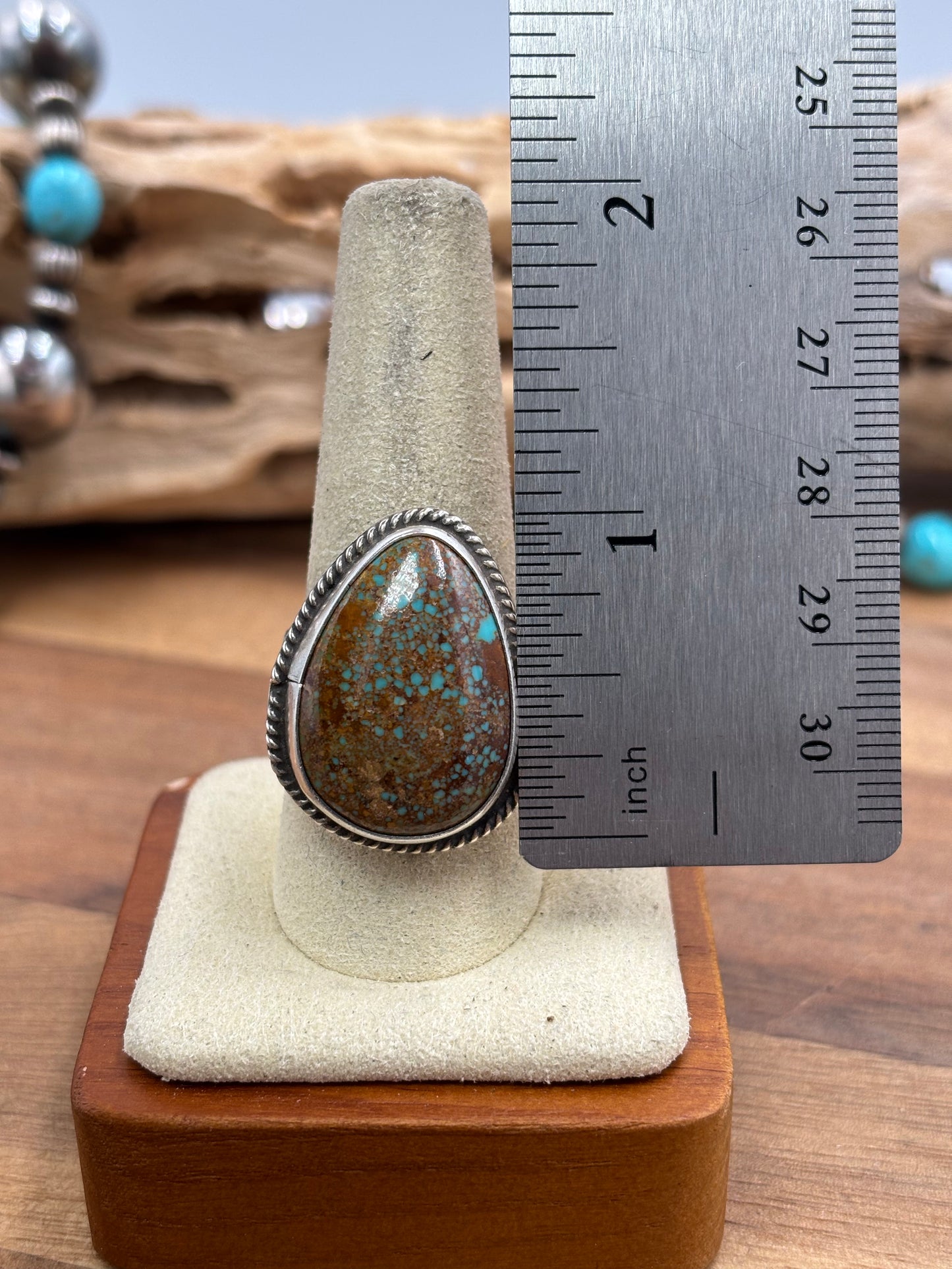 Turquoise Adjustable Ring