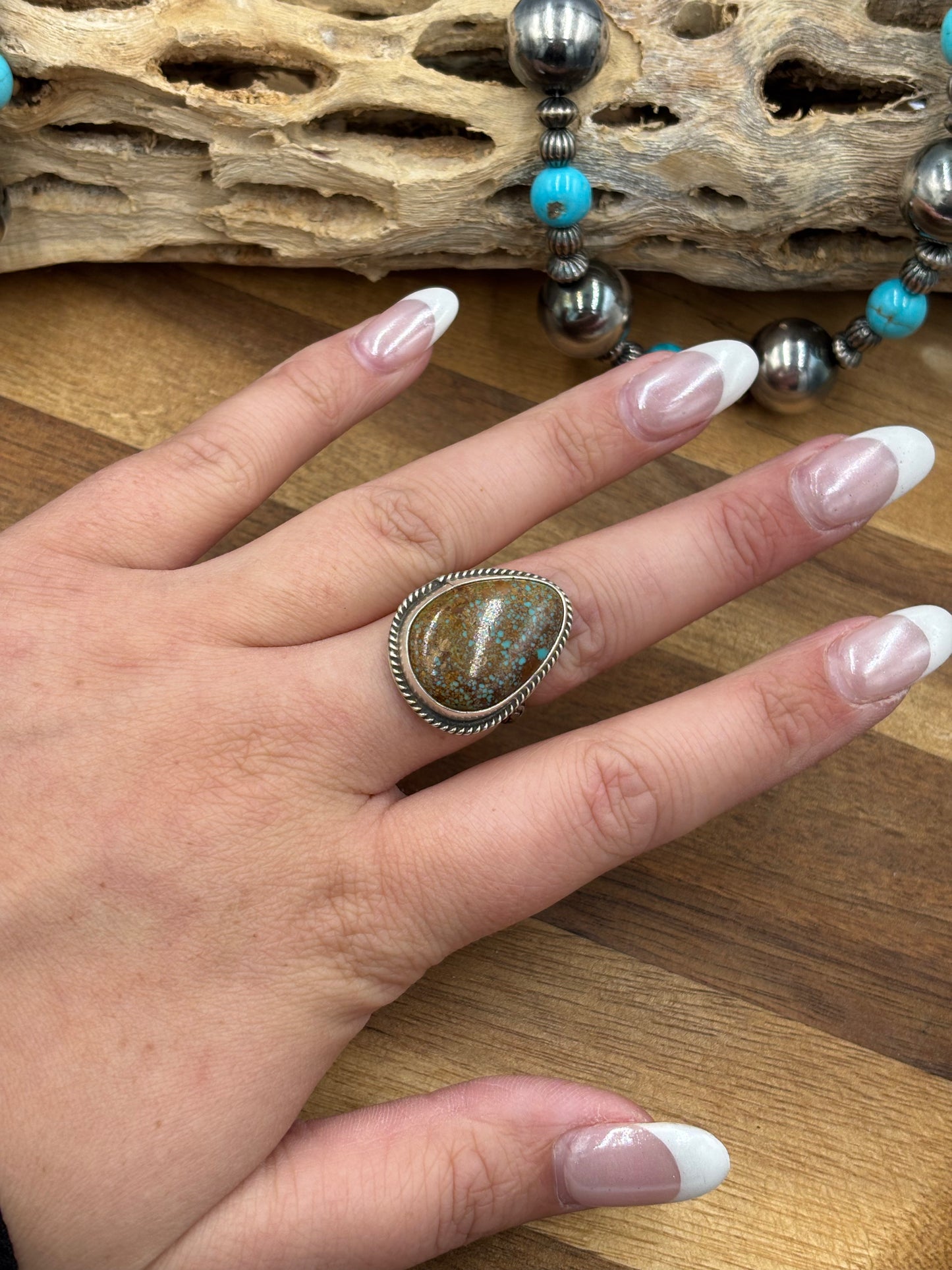 Turquoise Adjustable Ring