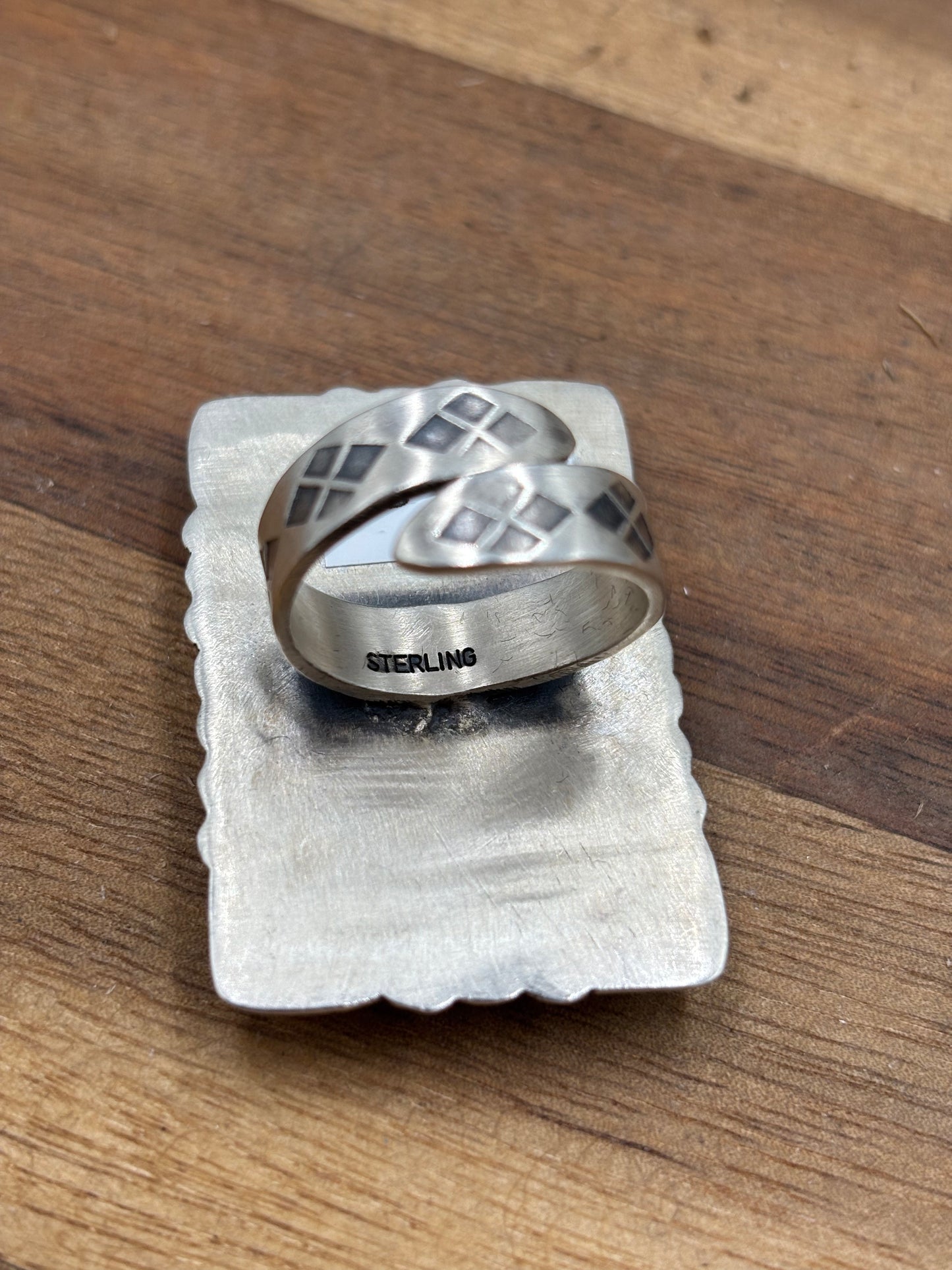 Rhodochrosite Ring #5 Adjustable