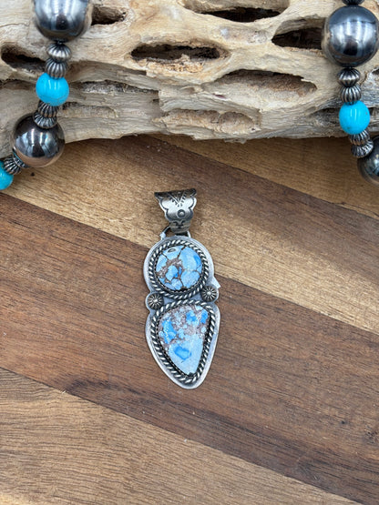 Golden Hills Turquoise Pendant #2