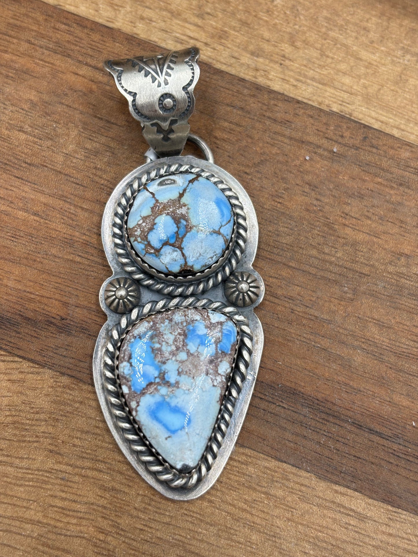 Golden Hills Turquoise Pendant #2