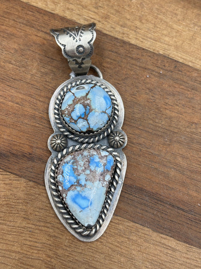 Golden Hills Turquoise Pendant #2