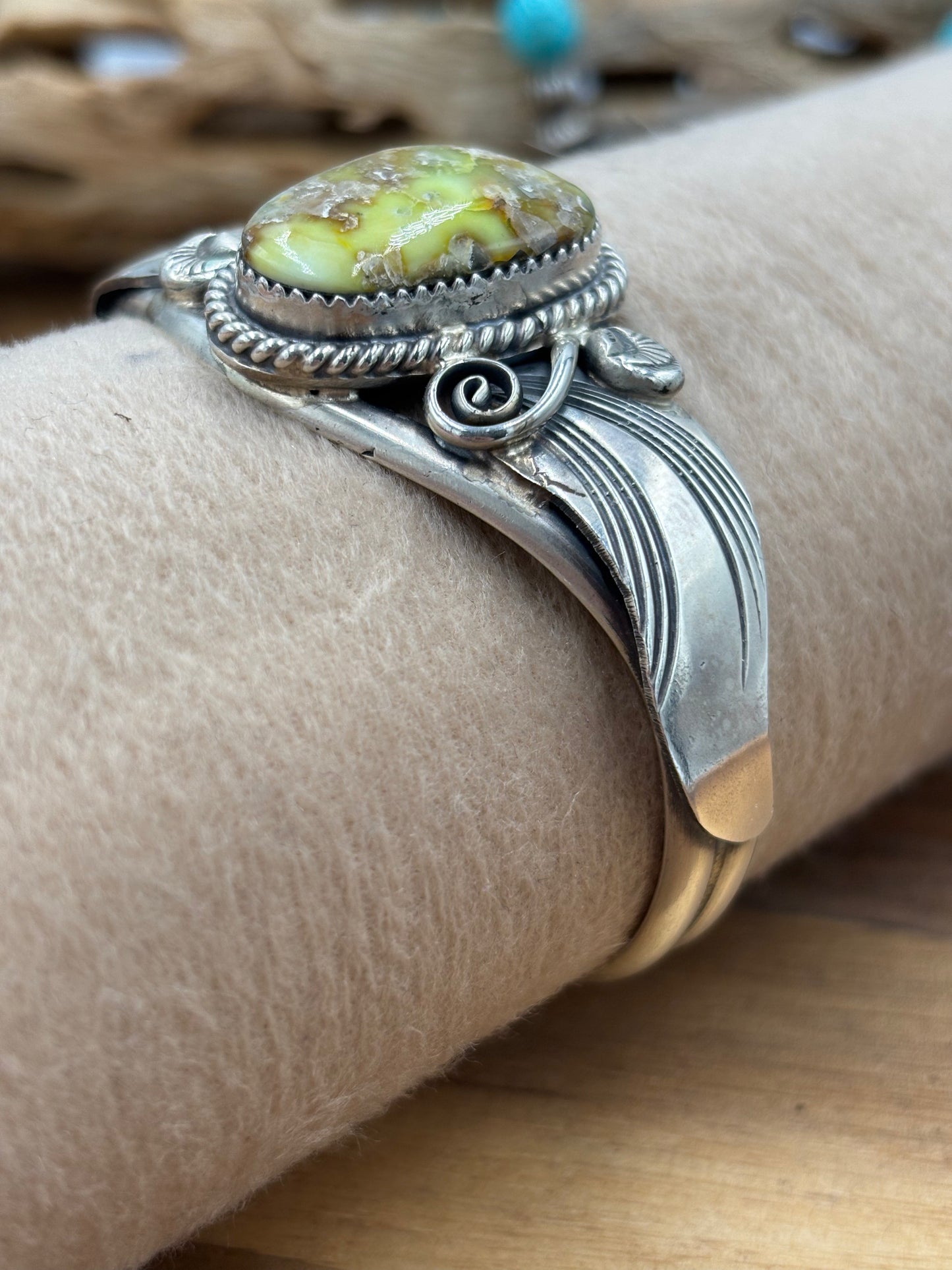 Palomino Cuff by Gabriel Jurardo, Mexican