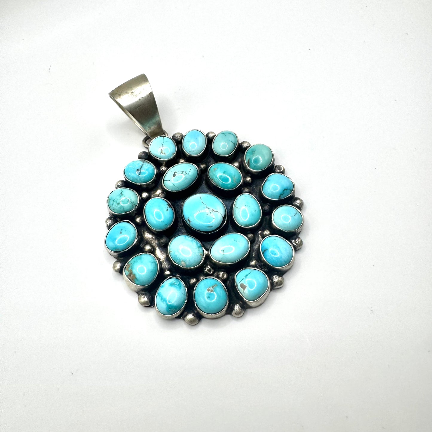 Ella Peters Turquoise Cluster Pendant