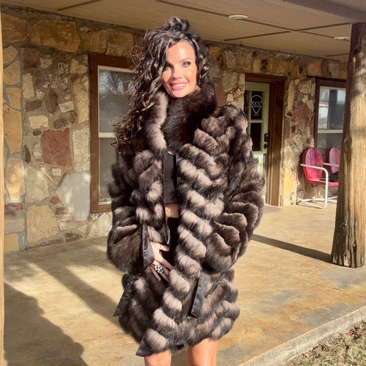 Yukon Belle Reversible Fur Coat
