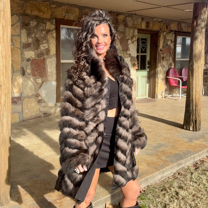 Yukon Belle Reversible Fur Coat