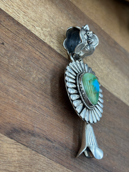 Sonoran Gold Pendant by Jeff Largo, Navajo
