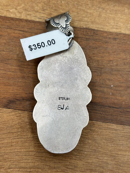 Turquoise Pendant #2 by Boyd Ashley, Navajo